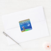 EEN NIEUWE STER VIERKANTE STICKER (Envelop)