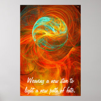 Een nieuwe ster weven - 0923/2008 poster