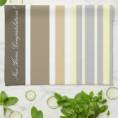 Een nieuwe thuisfelicitatie theedoek (Gevouwen)