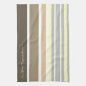 Een nieuwe thuisfelicitatie theedoek (Verticaal)