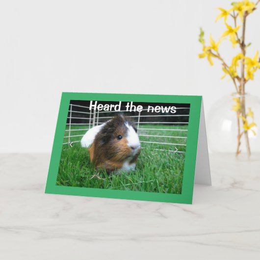 EEN NIEUWE TIENER DRAAIT ***13*** KAART (Gele Bloem)