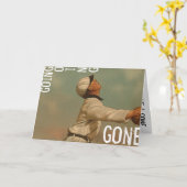 Een nieuwe verjaardag is gekomen en gegaan kaart (Gele Bloem)