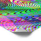 Een nieuwe visie - psychedelisch lichte show poster (Hoek)