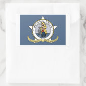 Een nieuwe vlag voor Houston sticker (Tas)