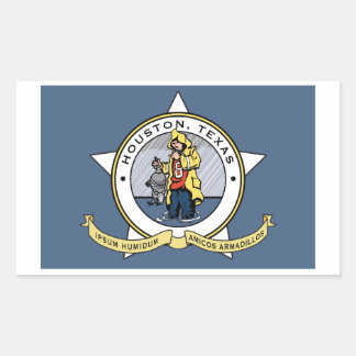 Een nieuwe vlag voor Houston sticker