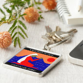 EEN NIEUWE WEG VAN FAITH PRAYERS VOOR JAPAN SLEUTELHANGER (Zijkant)