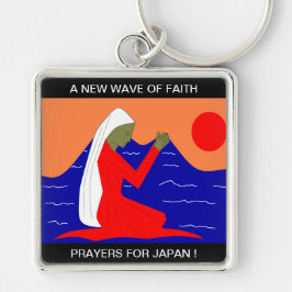 EEN NIEUWE WEG VAN FAITH PRAYERS VOOR JAPAN SLEUTELHANGER