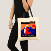 EEN NIEUWE WEG VAN FAITH PRAYERS VOOR JAPAN TOTE BAG (Voorkant (product))