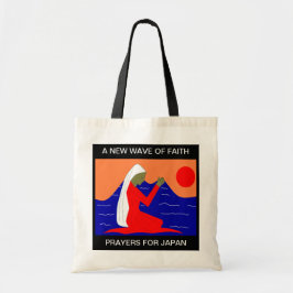 EEN NIEUWE WEG VAN FAITH PRAYERS VOOR JAPAN TOTE BAG