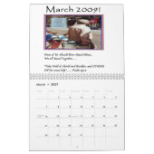 Een nieuwjaar kalender (Mar 2027)
