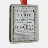 Een nieuwjaarsgeschenk metalen ornament (Rechts)