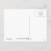 Een nieuwjaarsgroet feestdagenkaart (Achterkant)