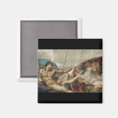 Een nieuwsgierige God Magneet (Voorkant / Achterkant)