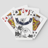 Een Nigeriaanse set met afspeelkaarten Speelkaarten (Achterkant)