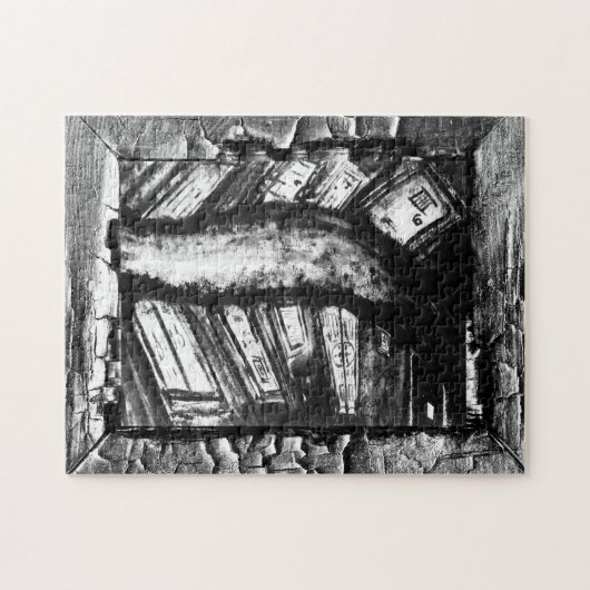 Een Nightmare-pad Legpuzzel (Horizontaal)