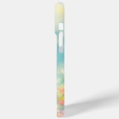 Een nijlpaard in bloeiende bloemenpracht Case-Mate iPhone case (Achterkant / Links)