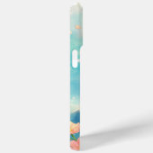 Een nijlpaard in bloeiende bloemenpracht Case-Mate iPhone case (Achterkant / Rechts)