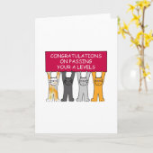 Een niveau doorgeven Gefeliciteerd Kaart (Gele Bloem)