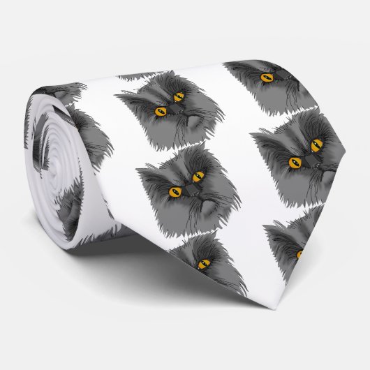 Een nodulaire dermatose stropdas (Opgerold)