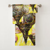 Een nog groter idee van kleur bad handdoek (Insitu)