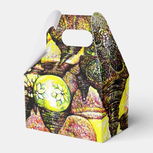 Een nog groter idee van kleur bedankdoosjes (Voorkant Zijde)