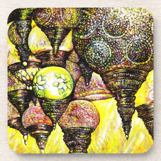 Een nog groter idee van kleur bier onderzetter (Voorkant)