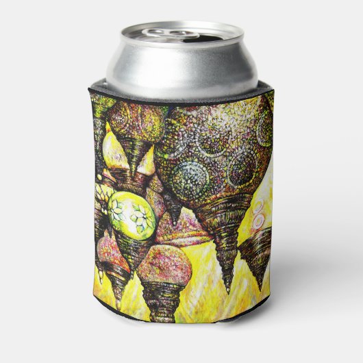 Een nog groter idee van kleur blikjeskoeler (Blikje Achterkant)