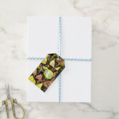 Een nog groter idee van kleur cadeaulabel (Met Touw)