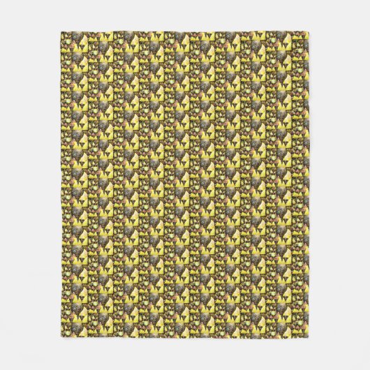 Een nog groter idee van kleur fleece deken (Voorkant)