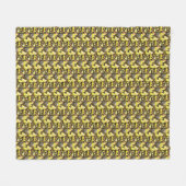 Een nog groter idee van kleur fleece deken (Voorkant (Horizontaal))