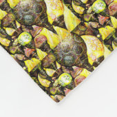 Een nog groter idee van kleur fleece deken (Hoek)