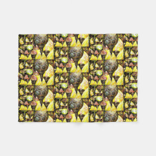 Een nog groter idee van kleur fleece deken