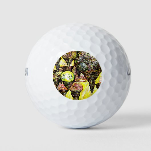 Een nog groter idee van kleur golfballen (Voorkant)