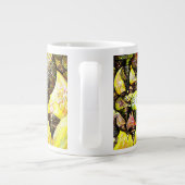 Een nog groter idee van kleur grote koffiekop (Achterkant)