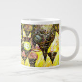 Een nog groter idee van kleur grote koffiekop (Rechts)