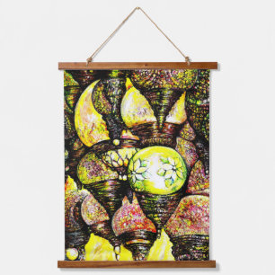 Een nog groter idee van kleur hangend wandkleed