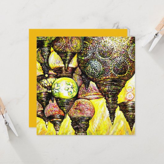 Een nog groter idee van kleur kaart (Voorkant / Achterkant in situ)