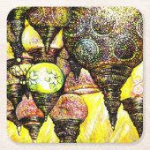 Een nog groter idee van kleur kartonnen onderzetters (Voorkant)