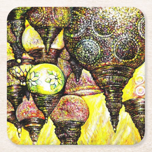 Een nog groter idee van kleur kartonnen onderzetters (Voorkant)