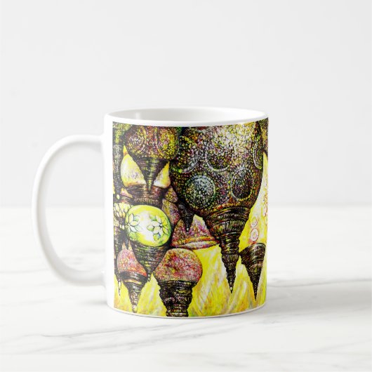 Een nog groter idee van kleur koffiemok (Links)