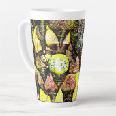 Een nog groter idee van kleur latte mok (Linkerhoek)