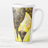 Een nog groter idee van kleur latte mok (Rechts)