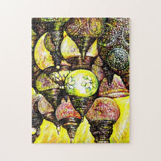 Een nog groter idee van kleur legpuzzel (Verticaal)