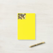Een nog groter idee van kleur post-it® notes (Op bureau)