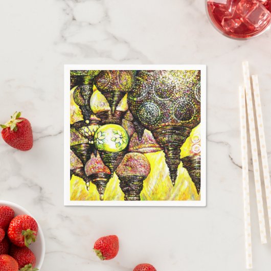 Een nog groter idee van kleur servet (Insitu)