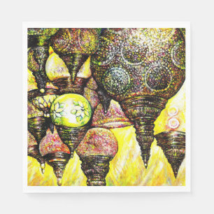 Een nog groter idee van kleur servet