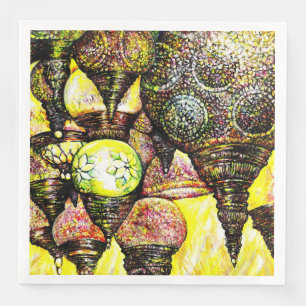 Een nog groter idee van kleur servet