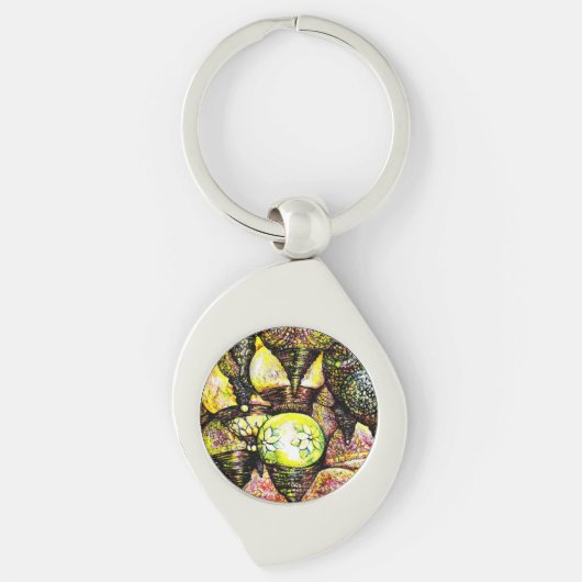 Een nog groter idee van kleur sleutelhanger (Voorkant)