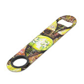 Een nog groter idee van kleur speed flessenopener (Achterkant Gekanteld)