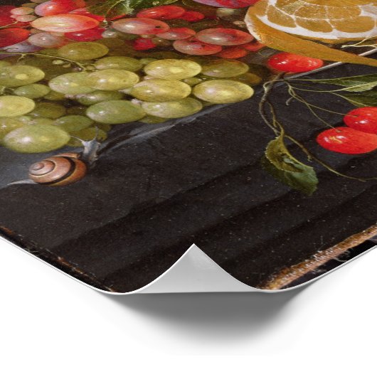 Een nog leven lang fruit poster (Hoek)